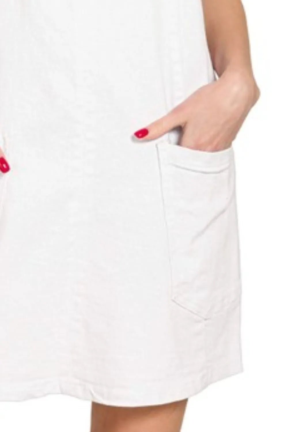 Zenana Washed Adjustable Strap Denim Overall Dress - DILARIA