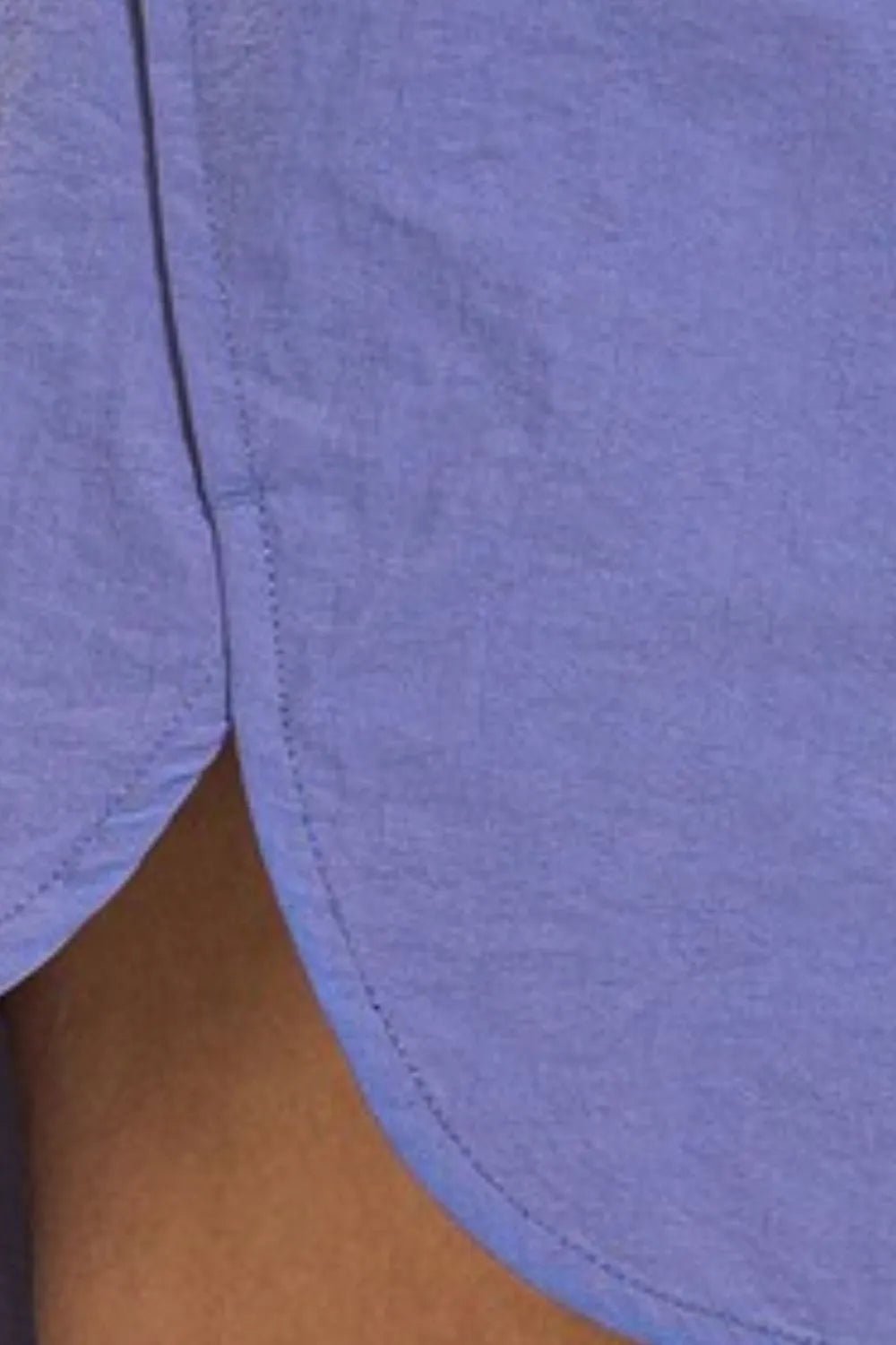 Zenana Windbreaker Smocked Waistband Running Shorts - DILARIA